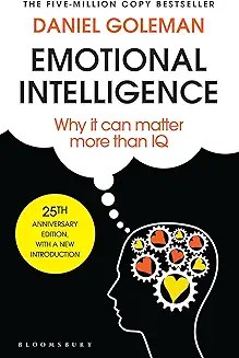 Emotional Intelligence by Daniel Goleman book cover about leadership