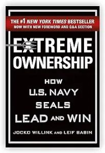 Extreme Ownership by Jocko Willink & Leif Babin book cover about accountability and leadership