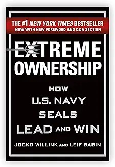 Extreme Ownership by Jocko Willink & Leif Babin book cover about accountability and leadership