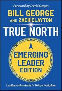 True North by Bill George book cover about authentic leadership and values